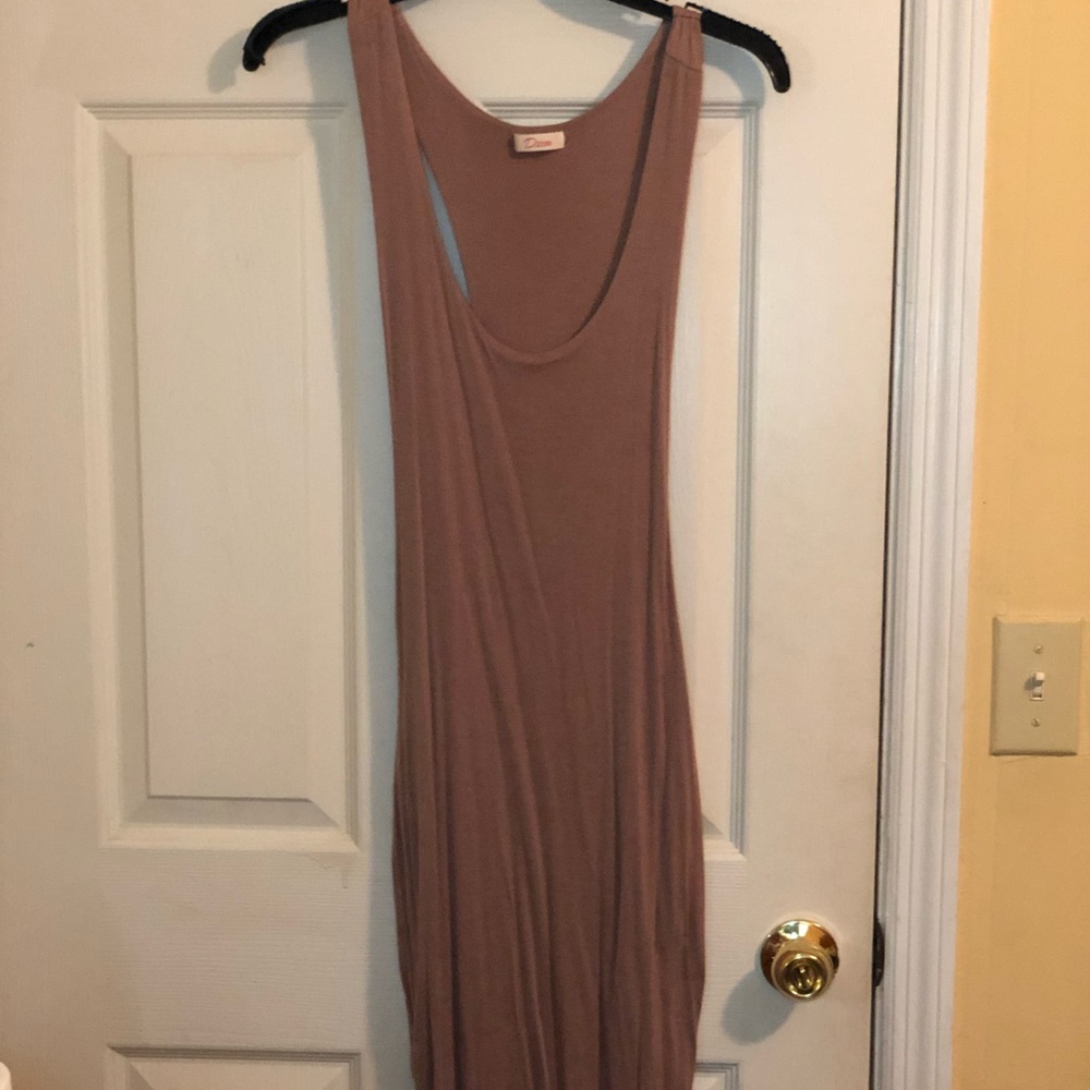 Tan Dress